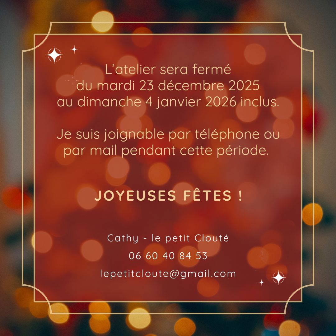 Congés fin d'année