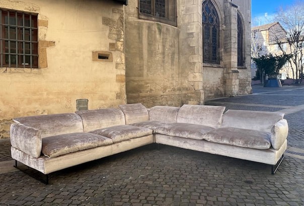 Canapé d'angle contemporain Moroso 1