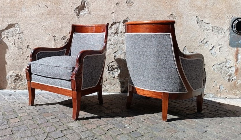 Fauteuil Bergère Empire 2