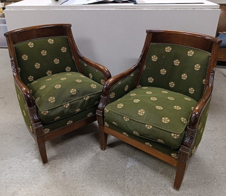 Fauteuil Bergère Empire 3