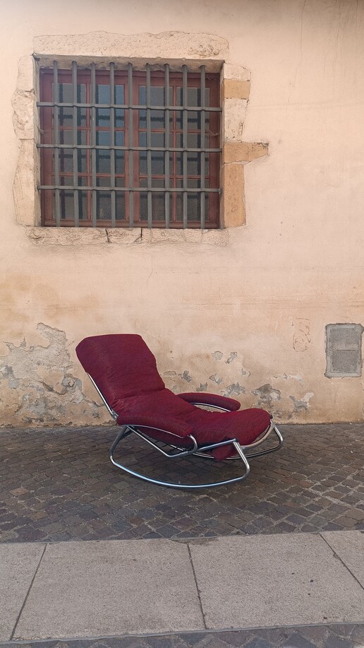 Fauteuil détente inclinable à bascule Lama