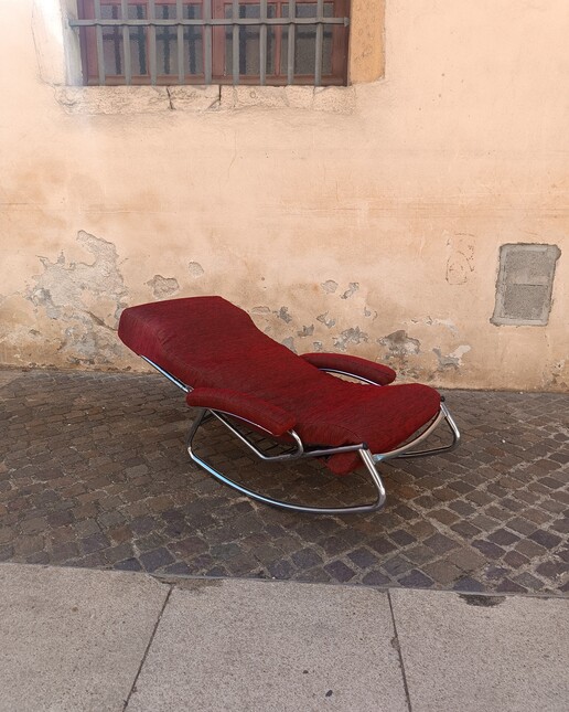 Fauteuil à bascule inclinable chaise longue LAMA