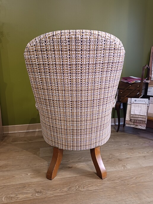 Fauteuil Gardette tissu Pierre Frey