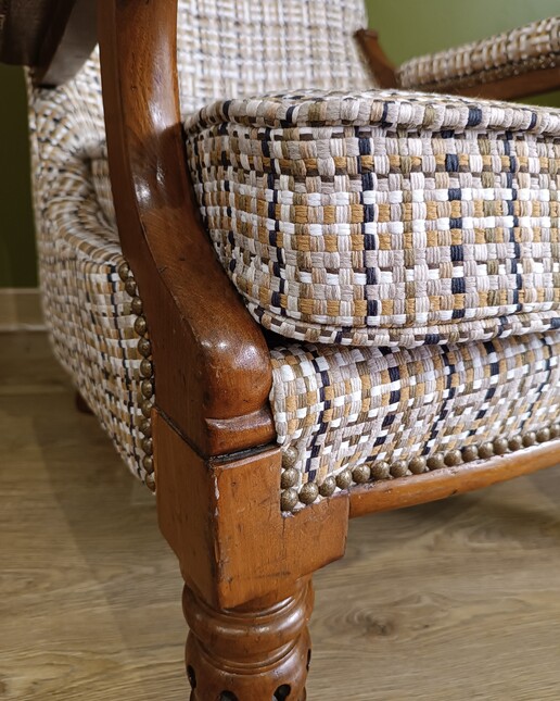 Fauteuil Gardette tissu Pierre Frey